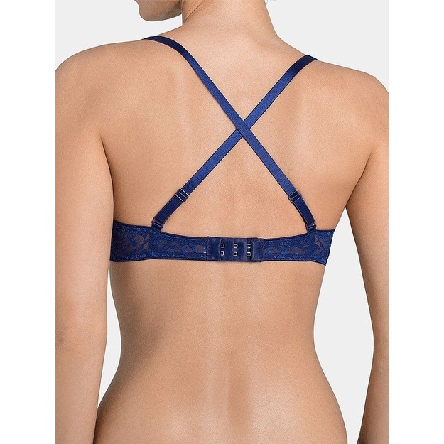 Triumph 70E mėlyna liemenėlė body makeup blossom WPM