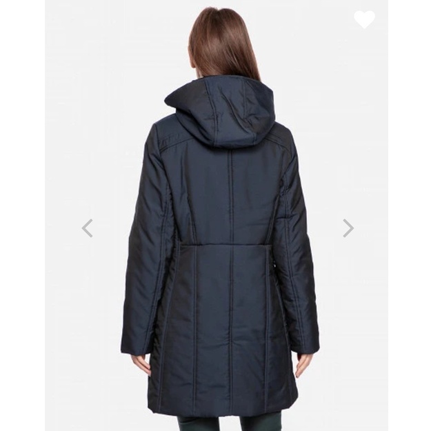 Tom Tailor XXXL(46) dydžio juodos spalvos &scaron;ilta moteri&scaron;ka striukė žiemai Tom Tailor 14482
