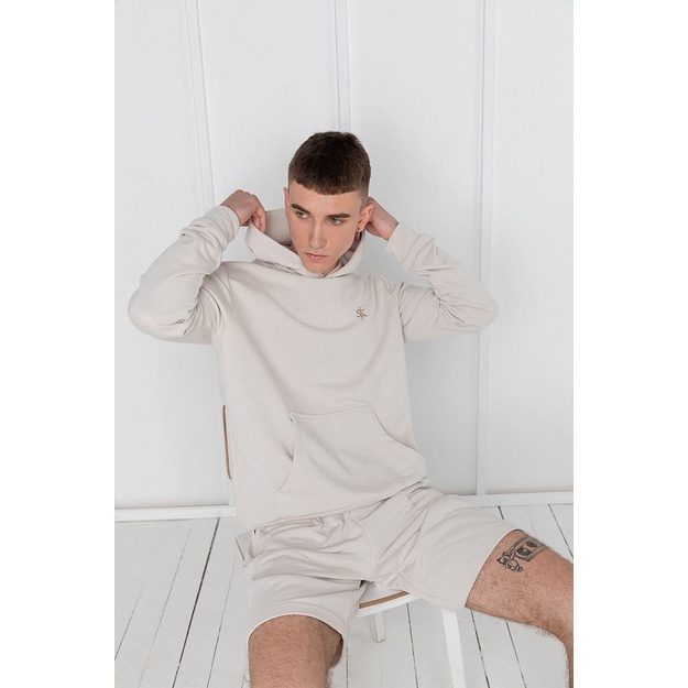 Sofa Killer smėlio spalvos laisvalaikio kostiumas SAND su &scaron;ortais