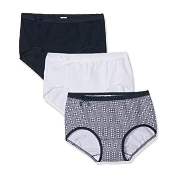 Sloggi 48(XXXXL) dydžio baltos spalvos moteri&scaron;kos kelnaitės Basic H Gift Box Maxi C3P